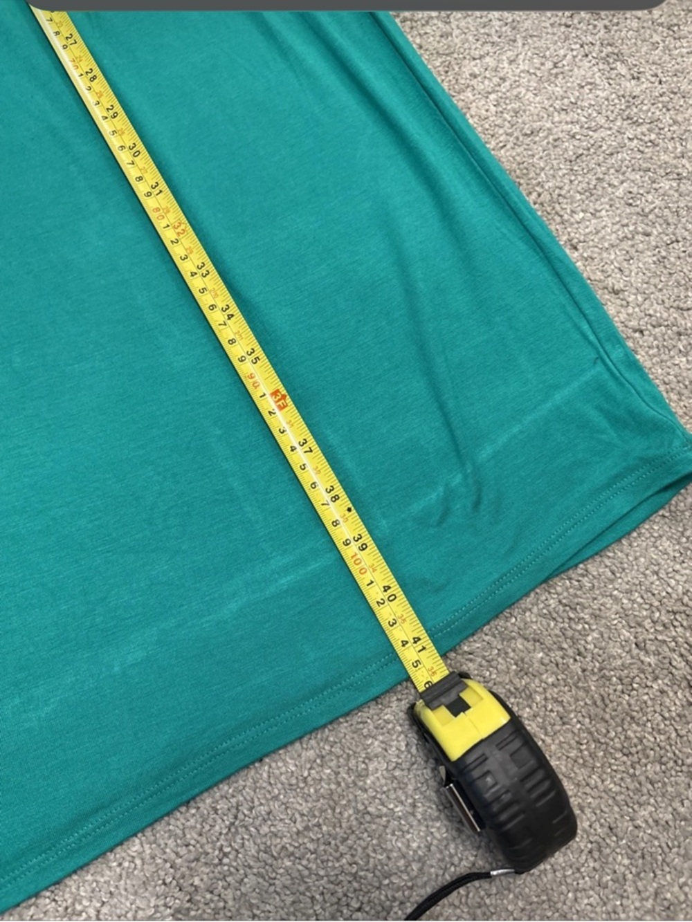 Completely Me By Liz Lange Women’s V-neck Ruched Dress Size 1X Green - Picture 14 of 16